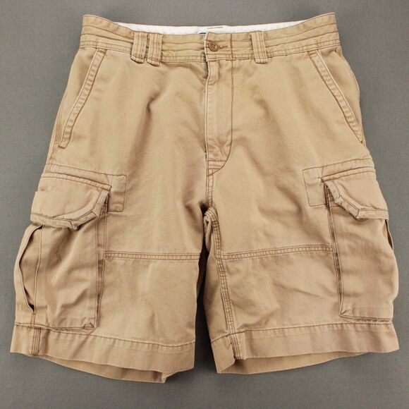 Polo Ralph Lauren Cargo Shorts Mens 32 Brown Geller Fatigue Flap Military - Picture 1 of 8